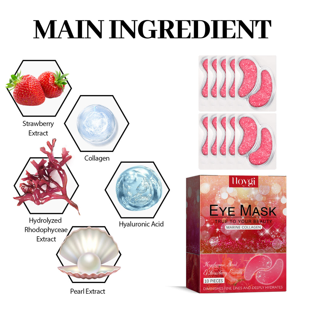 Strawberry Gel Eye Patch – Anti-Aging, Firming & Moisturizing Care
