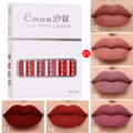 6Pcs Matte Waterproof Lipstick Set